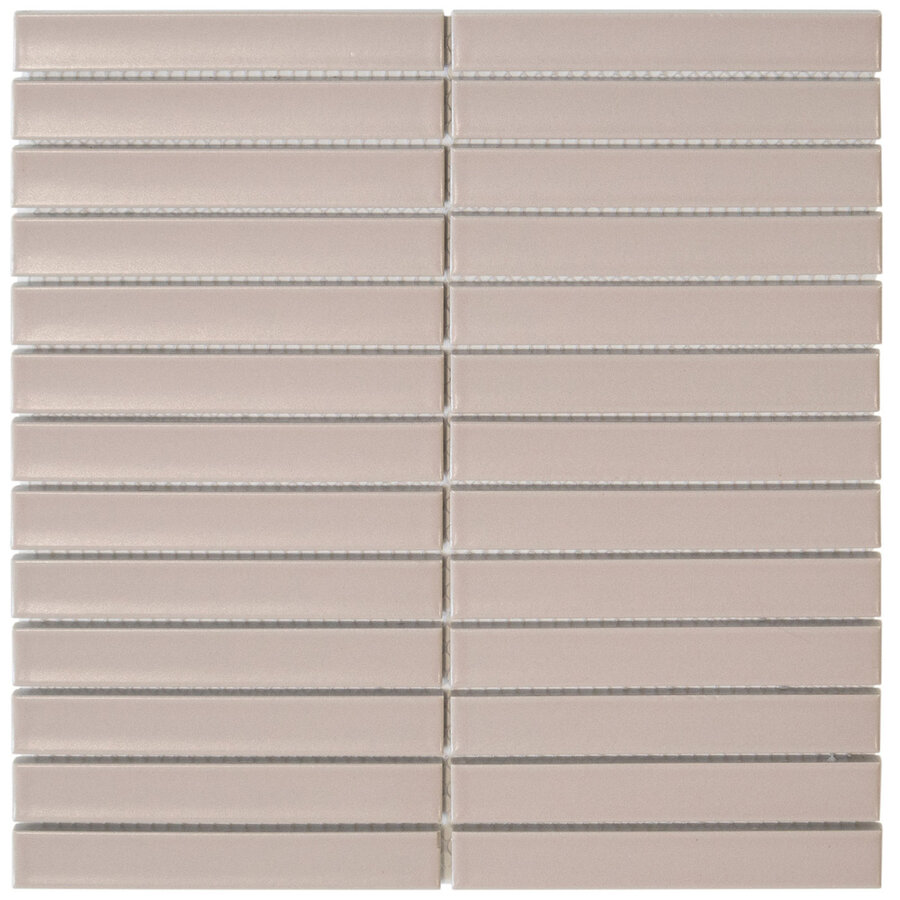 Mozaïek Sevilla Kit-Kat 29.6x29.9 cm Geglazuurd Porselein, Mat Vintage Pink (Prijs per 0.89 M2)