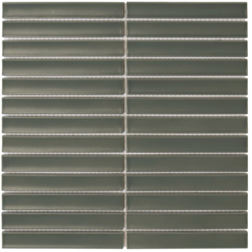 Mozaïek Sevilla Kit-Kat 29.6x29.9 cm Geglazuurd Porselein, Mat Army Green (Prijs per 0.89 M2) 
