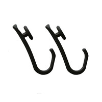 Douchegordijnstangset Sealskin Easy Roll 90x90x90 cm Zwart