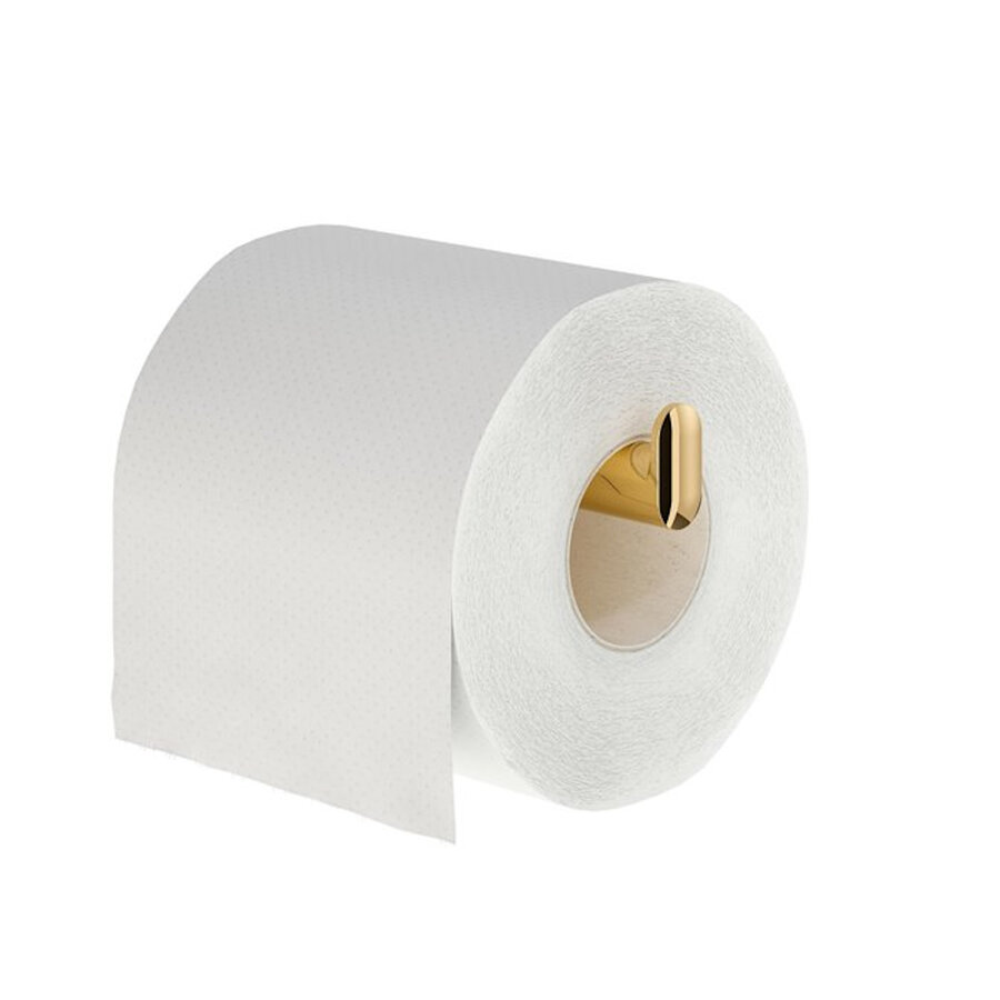 Toiletrolhouder Tiger Cooper Zonder Klep Met L-vorm Goud