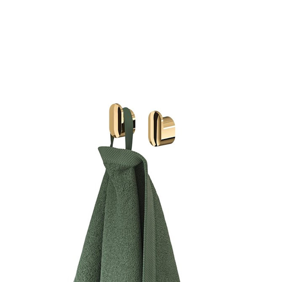 Handdoekhaak Klein Tiger Cooper Goud (2 Stuks)