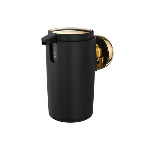 Zeepdispenser Tiger Cooper 175 ml Zwart Goud 