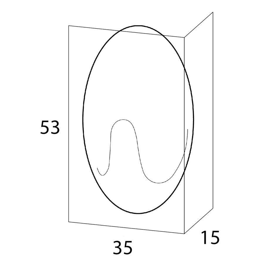 Tiger Baseline Oval Large Handdoekhaak Wit (3 stuks)