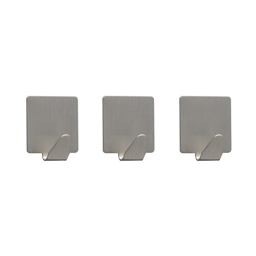 Tiger Baseline Square Small Handdoekhaak RVS (3 stuks) 