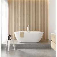 Bad Vrijstaand Riho Inspire 180x80 cm Acryl Velvet Wit