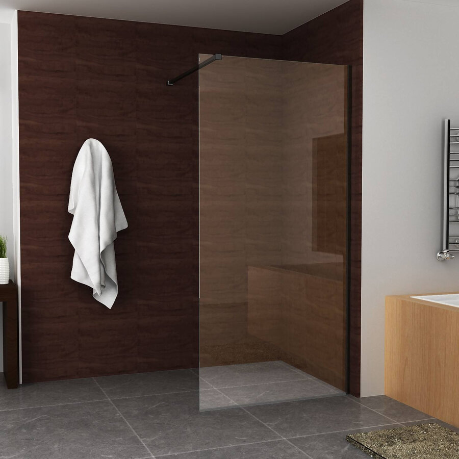 BWS Inloopdouche Pro Line Helderglas 130x200 8mm Nano Coating