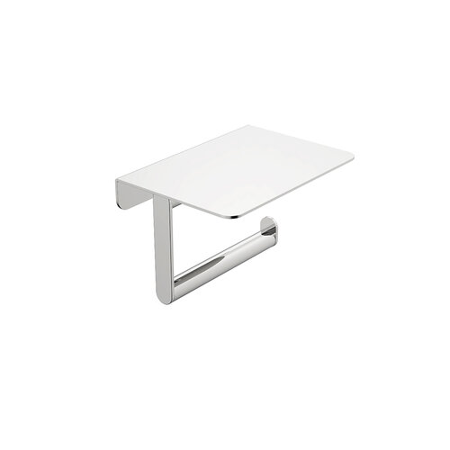 Toiletrolhouder Wiesbaden Alonzo Met Planchet Chroom 