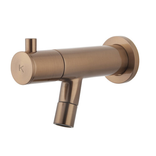 Fonteinkraan BWS Radom 1/2 Met Muurbevestiging Geborsteld Brons Koper 