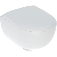 Wandcloset Geberit Renova Pack Diepspoel Kleine Sprong Gesloten Vorm Rimfree Met Zitting Wit