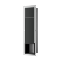 Reserverolhouder Inbouw BWS Milan Mat Zwart
