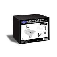 Fonteinpack Best Design Maya Mini Block Links Gunmetal
