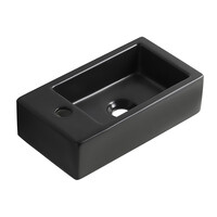 Fontein BWS Blong 40x22 Kraangat Links Mat Zwart