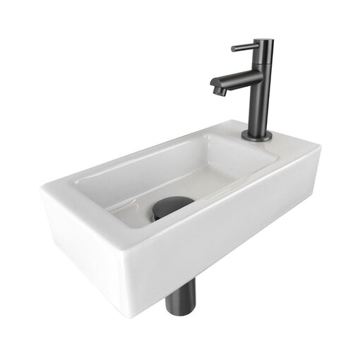 Fonteinpack Best Design Maya Mini Block Rechts Gunmetal 