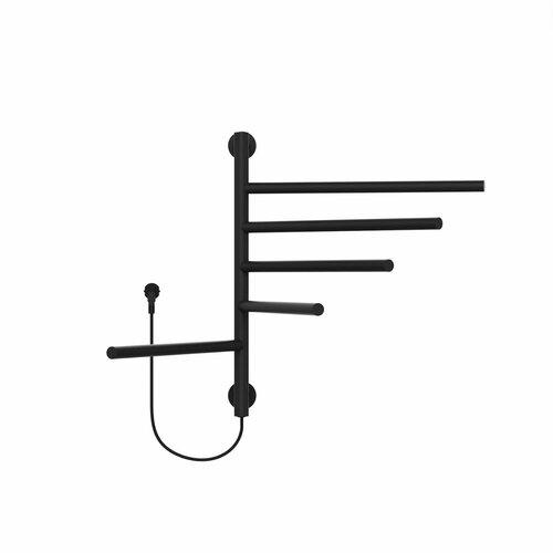 Elektrische Radiator Best Design Hover 62.2x51.6 cm 75W Mat Zwart 