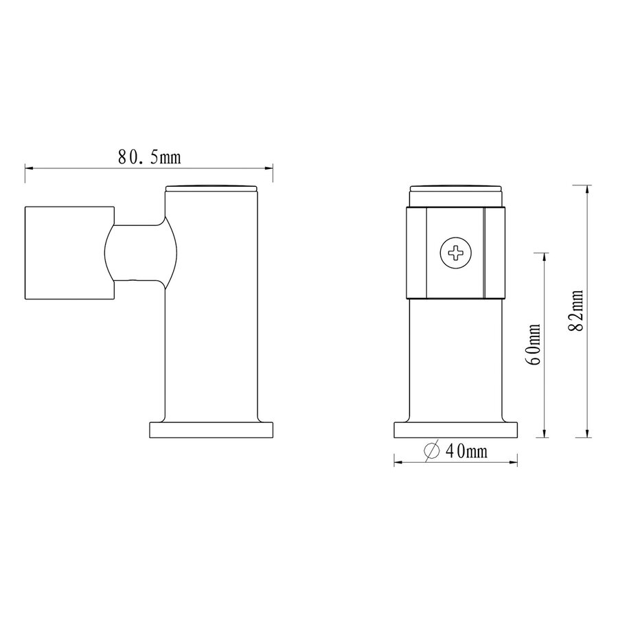 Luxe Kantelbare Handdouchehouder Boss & Wessing Geborsteld Brons