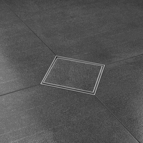 Douchegoot Easy Drain Aqua Quattro Plus 20x20cm rooster Tegel MSI 