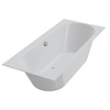 Xenz Ligbad Beterbad Xenz Madeira 160x75 cm Inclusief Badpoten Mat Wit
