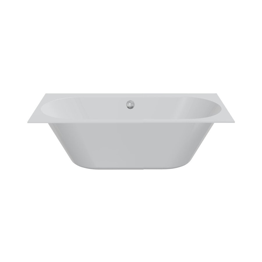 Ligbad Beterbad Xenz Madeira 180x80 cm Inclusief Badpoten Mat Wit