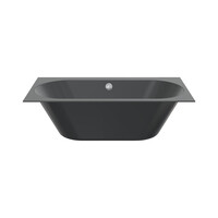 Ligbad Beterbad Xenz Madeira 180x80 cm Inclusief Badpoten Ebony
