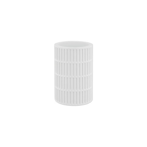 Beker Haceka Ribbel Wit 