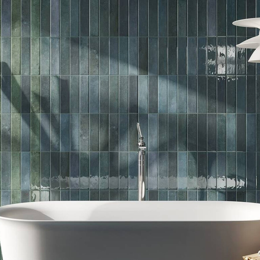 Wandtegel Rak Portofino 6,5x26 cm Blue (Prijs per M2)