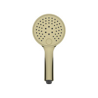 Handdouche BWS Cole 3 Standen Kunststof Geborsteld Messing