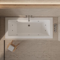 Whirlpool Boss & Wessing Dahlia 180x80 cm Enkel systeem