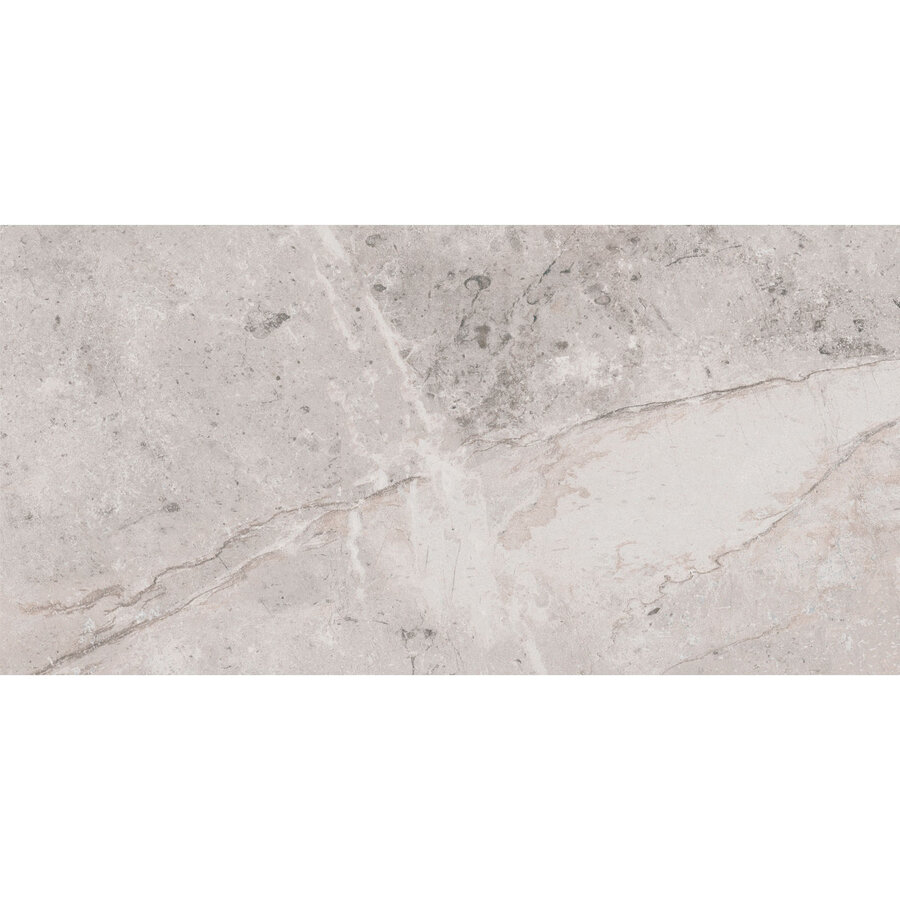 Vloertegel Pamesa Erding Silver 60x120 cm Gerectificeerd Mat Grijs (Prijs Per M2)