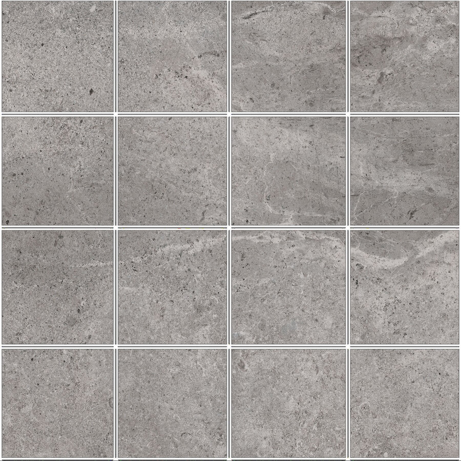 Mozaiek Pamesa Erding Grey 30x30 cm Gerectificeerd Mat Grijs (Prijs Per M2)