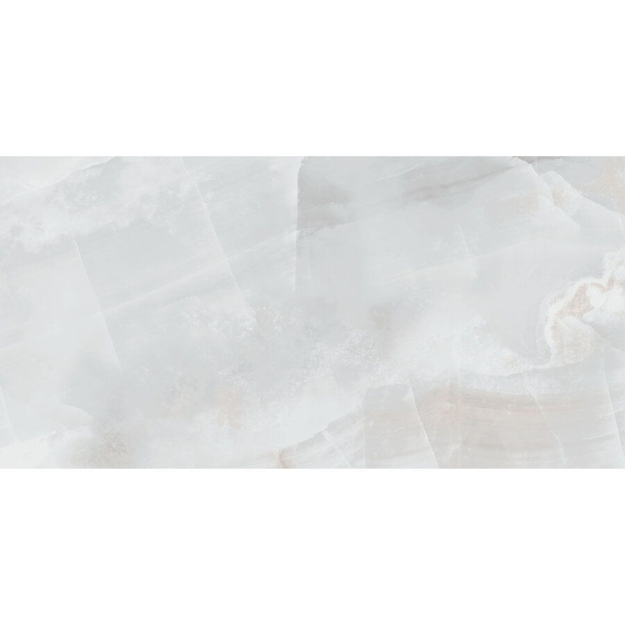 Vloertegel Pamesa Sardonyx Pearl 60x120 cm Gepolijst Wit (Prijs Per M2)