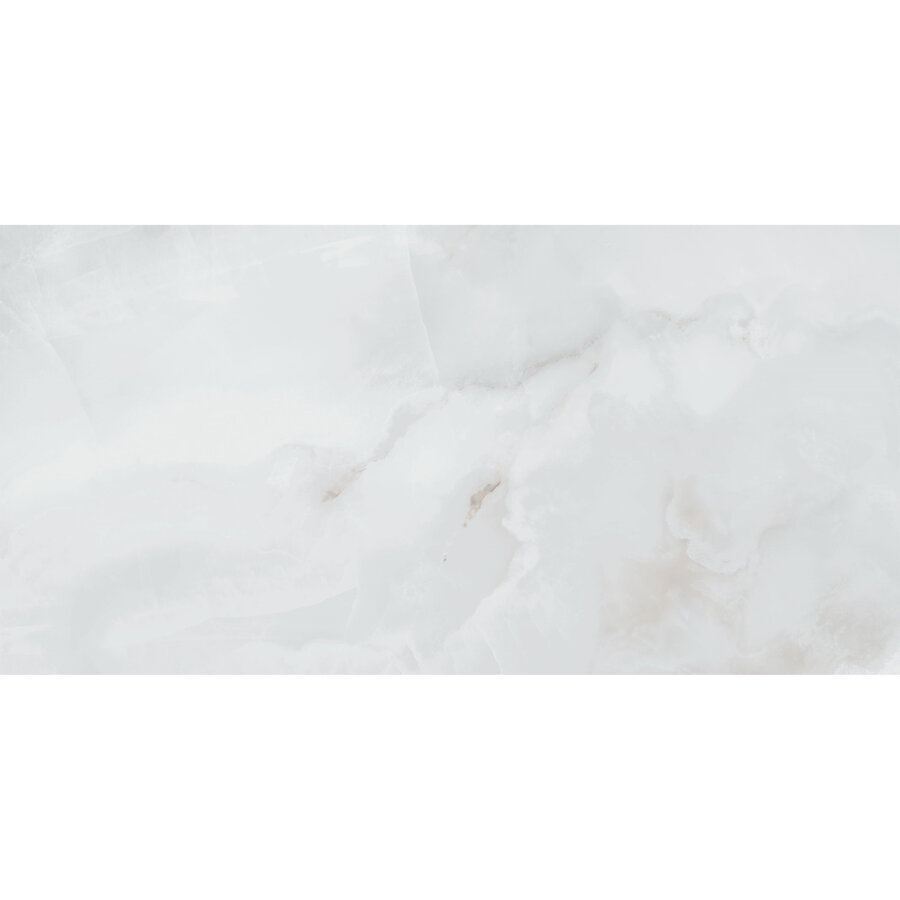 Vloertegel Pamesa Sardonyx Pearl 60x120 cm Gepolijst Wit (Prijs Per M2)