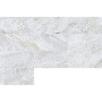 Vloertegel Pamesa Sardonyx Pearl 60x120 cm Gerectificeerd Mat Wit (Prijs Per M2)