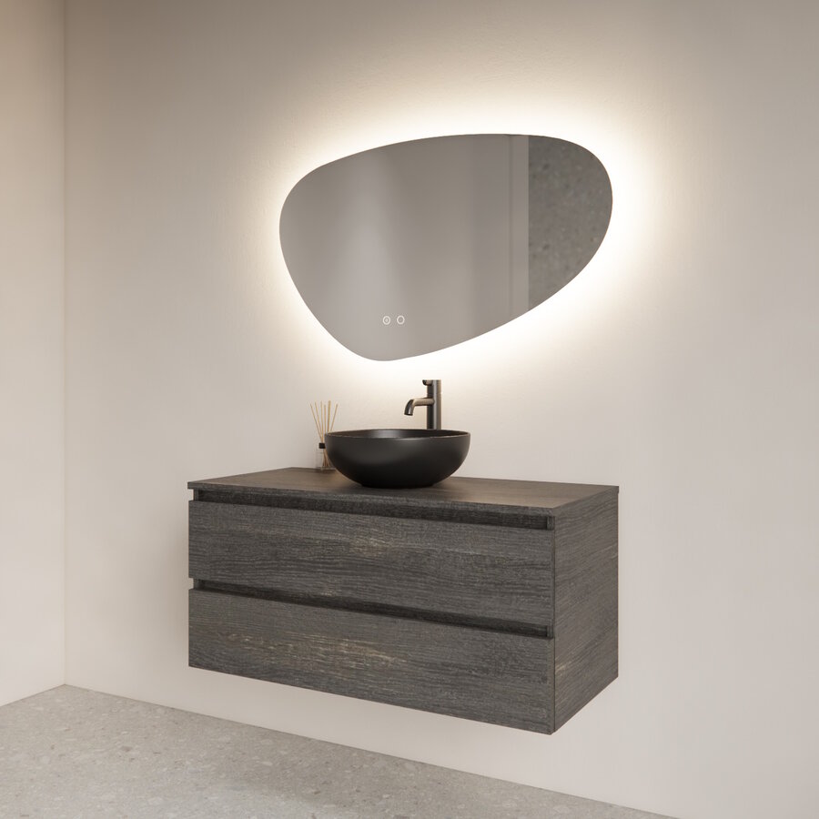 Spiegel Gliss Design Trendy Oval LED Verlichting (Alle Maten)