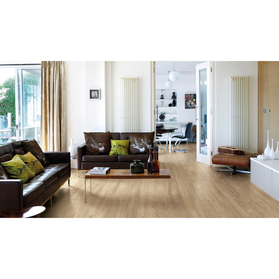 Vloertegel Marazzi Treverk Look 14,5x90 cm Mat Beige (Prijs Per M2)