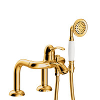 Badrandkraan Tres Clasic Mengkraan Opbouw Incl. Handdouche Goud