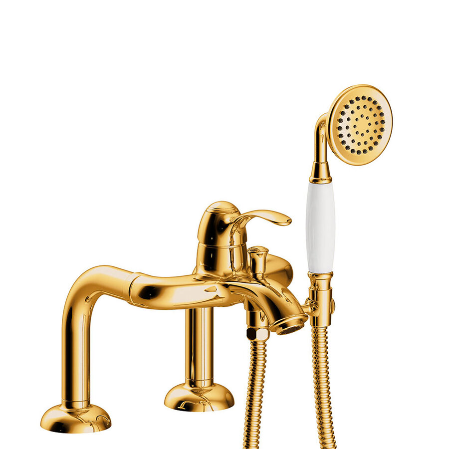 Badrandkraan Tres Clasic Mengkraan Opbouw Incl. Handdouche Goud