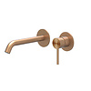 IVY Inbouw Wastafelmengkraan IVY Concord 2-gats Coldstart RVS316 Geborsteld Mat Koper PVD