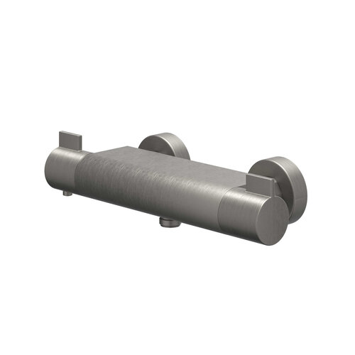 Douchethermostaatkraan IVY Pact Opbouw Cooltouch Geborsteld Metal Black PVD 