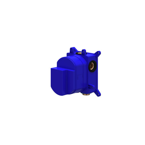 Inbouwbox IVY tbv Thermostaat 3-weg Omstel Donker Blauw 