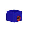 IVY Inbouwbox IVY tbv Vrijstaande Badmengkraan Donker Blauw