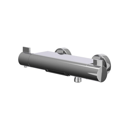 Badthermostaatkraan IVY Pact Opbouw Omstel Met Cascade Uitloop Met Omstel Cooltouch Chroom 