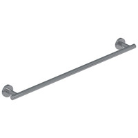 Handdoekrek IVY Enkel Wandmodel 60 cm Geborsteld Nickel PVD