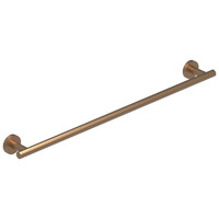 Handdoekrek IVY Enkel Wandmodel 60 cm Geborsteld Mat Koper PVD