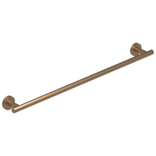 Handdoekrek IVY Enkel Wandmodel 60 cm Geborsteld Mat Koper PVD 