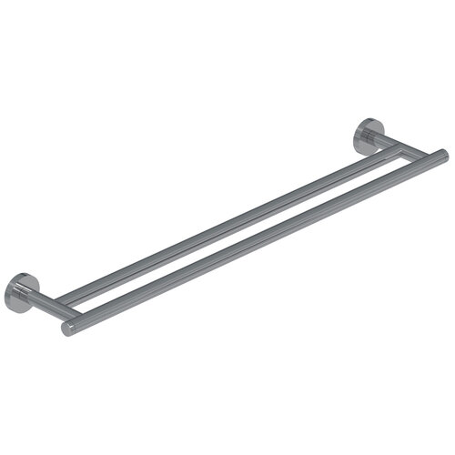 Handdoekrek IVY Dubbel Wandmodel 60 cm Chroom 