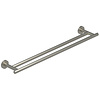 IVY Handdoekrek IVY Dubbel Wandmodel 60 cm Geborsteld Nickel PVD