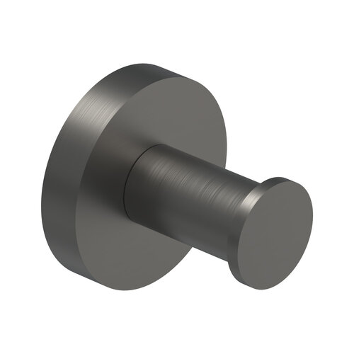 Grote Handdoekhaak IVY Geborsteld Metal Black PVD 