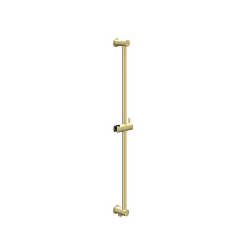 Glijstang IVY 80 cm Met Geintegreerde Wateruitlaat Geborsteld Mat Goud PVD 