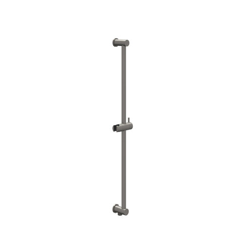 Glijstang IVY 80 cm Met Geintegreerde Wateruitlaat Geborsteld Metal Black PVD 