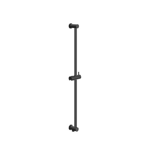 Glijstang IVY 80 cm Met Geintegreerde Wateruitlaat Zwart Chroom PVD 